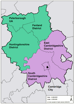 Option A area map
