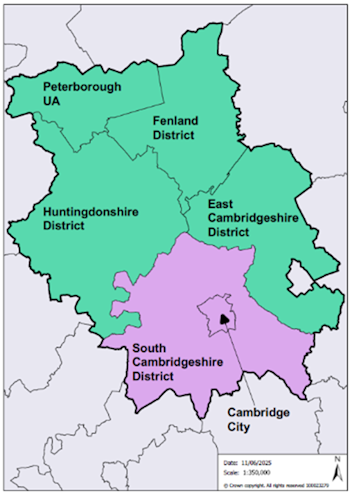 Option B area map