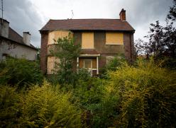Decorative image - abandoned residential building 