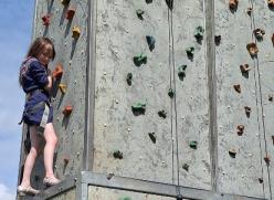 Climbing wall Youth fusion event 