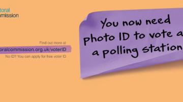 You now need photo ID to vote at a polling station