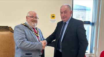 Cllr Mark Goldsack and Cllr Alan Sharp